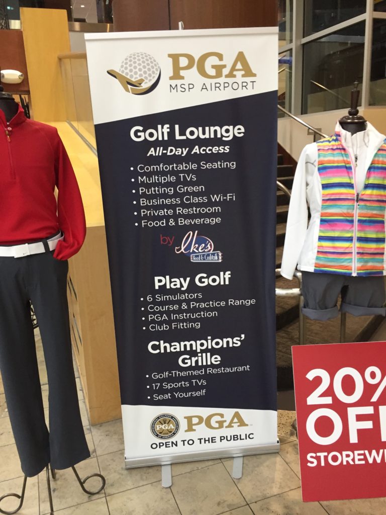 PGA Lounge MSP Airport