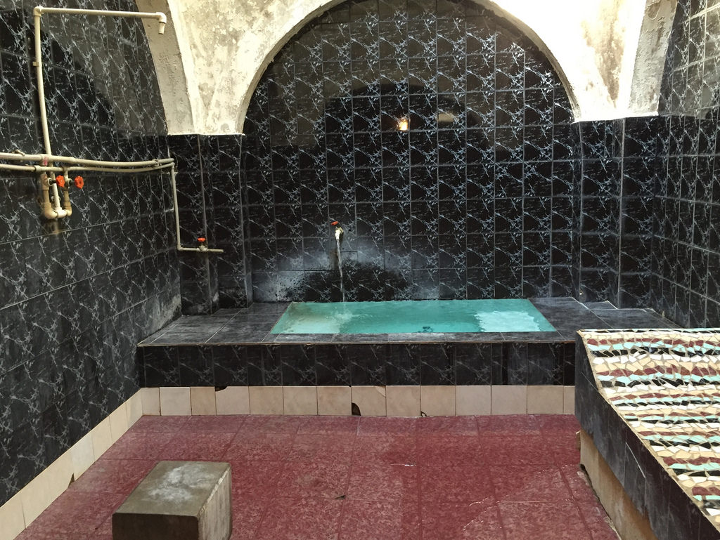 Taking a Dip in a Sulfur Bath in Tbilisi