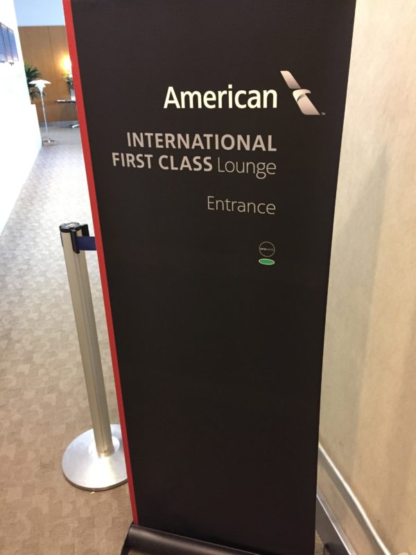 American Airlines Admirals Club First Class Lounge LAX Review
