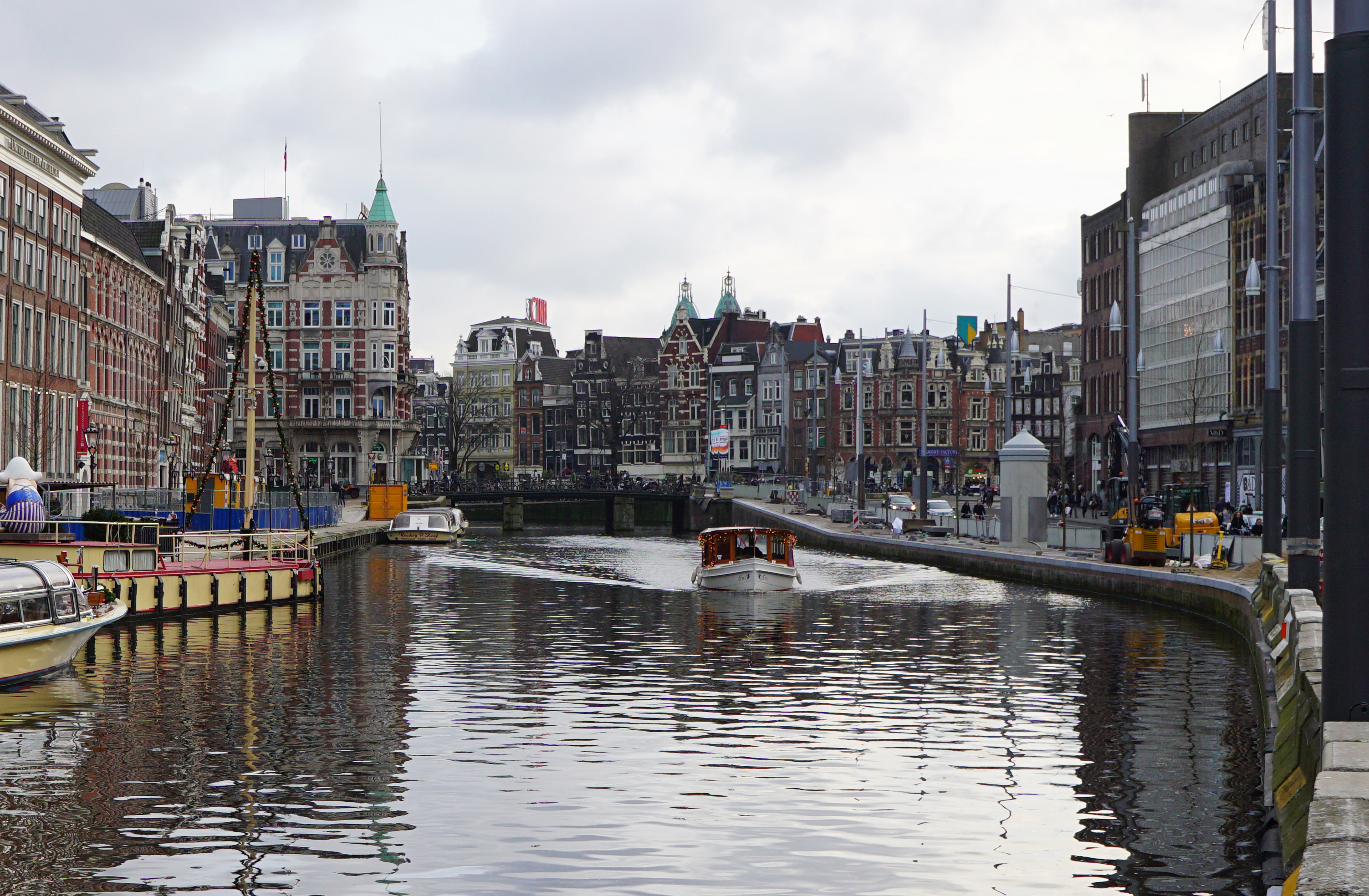 Amsterdam:  4-Hour Layover