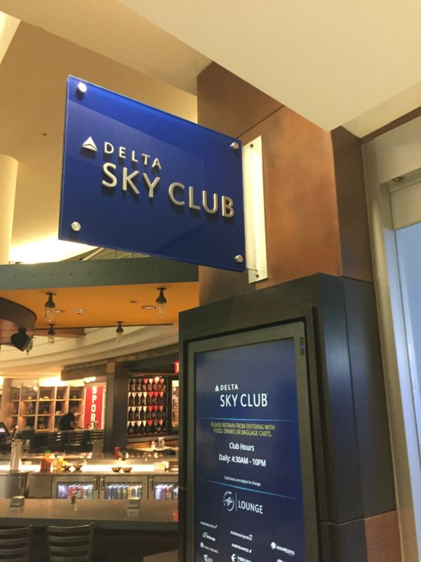 Awesome Experience at Delta Sky Club Minneapolis